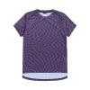 TLD DÁMSKÝ DRES S KRÁTKÝM RUKÁVEM LILIUM TWISTED CHECKERS DEEP PURPLE (35751601) M
