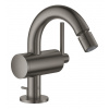 Grohe Atrio - Bidetová batéria s výpustom, veľkosť M, kefovaný Hard Graphite 32108AL3