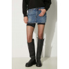 Rifľová sukňa Fiorucci Mid Blue Denim Mini Skirt W01FPDSK077DN01DN02 modrá 28