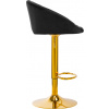 ACTIVESHOP 4Rico Bar Hocker QS-B16g zamatová čierna