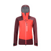 Dámska technická a horská bunda Ortovox W's Westalpen 3L Jacket Coral L