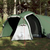 Turistický stan, 3-osý, zelený, 370x185x116 cm, taft 185T