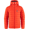 FJÄLLRÄVEN Expedition Pack Down Hoodie M Flame Orange-UN Blue - S