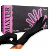 MAXTER black XL bezpudrové nitrilové rukavice