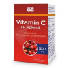 GS Vitamín C 500 so šípkami 120 kapsúl 120 tabliet s postupným uvoľňovaním (100+20 zadarmo)