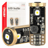 LED žiarovky CANBUS T10 W5W 3SMD 3838 White 12V 24V AMIO-04246