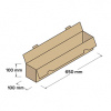 Kartónový tubus M – 650x100x100mm, 10 ks