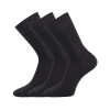 ELI klasické jednofarebné ponožky Lonka tmavě sivá 43-46 3 páry