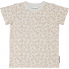 Detské bambusové tričko s krátkym rukávom Soft beige leo Geggamoja Veľkosť: 122/128