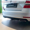 Koncovky výfuku Dummy, ABS - Alu Brush Škoda Octavia III sedan/Combi včetně Facelift -- rok výroby 2013-17 / 2017- SLEVA 2%