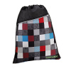 Športová taška na chrbát coocazoo RocketPocket, Checkmate Blue Red