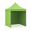 Nožnicový predajný stan, stánok, pavilón 2x3m Svetlozelený Aga