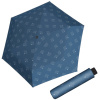 Doppler Fiber Havanna Night Sky Blue dámsky skladací dáždnik Doppler