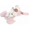 Llorens Llorens 63598 NEW BORN dievčatko - realistická bábika bábätko s celovinylovým telom - 35cm MA4-63598