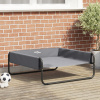 VidaXL pelech pre psa sivé 85 cm x 85 cm