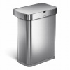 Kôš na odpadky nerezová oceľ simplehuman 58 l strieborný