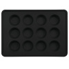 Berlinger Haus Forma na muffiny 12 ks Matte Black Collection BH-7876 (BH/7876)