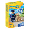 Playmobil Playmobil 70408 Policajt so psom