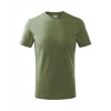 MALFINI BASIC 138 / Tričko, detské - khaki 146