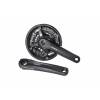 Shimano kľuky súprava MT210-3 40/30/22 zubov 170mm FC-MT 210-3, čierna, pevná osa, s krytom