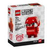 40798 LEGO BRICK HEADZ PANDA ČERVENÁ MEI