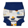 Antibakteriálne plavky Happy Nappy DUO Tug Boats XL (1 – 2 roky)