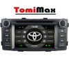 TomiMax Toyota Hilux Android 14 autorádio s WIFI, GPS, USB, BT HW výbava: 4 Core 2GB+16GB PX HIGH