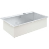GROHE K800 nerezový drez s excentrom, horná montáž/do roviny, 846 x 510 mm, kartáčovaná nerezová oceľ, 31584SD1