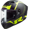 LS2 Helmets LS2 FF805 THUNDER C RACING1 MATT H-V YELLOW - XL