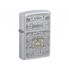 Zippo Snake Pattern