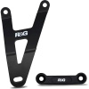 R&G BLANKING PLATE FOR REAR FOOTPEGS