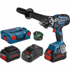 Bosch Akumulátorový vŕtací skrutkovač GSR 18V-150 C, L-Boxx, 2x aku 06019J5005