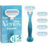 Dámsky holiaci strojček GILLETTE Venus Smooth Classic + hlavice 5 ks (7702018363490)