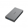 Hama 00200115 hub USB 3.2 Gen 1 (3.1 Gen 1) Type-A 5000 Mbit/s Antracit, Šedá (h00200115)