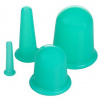 Cups 4Pack masážne silikonové baňky zelená balenie 1 sada - 1 sada