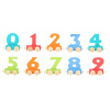 Small foot by Legler Small Foot Vláčkodráha vláček barevné číslice 1 ks číslice