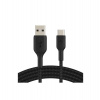 Belkin BOOST CHARGE™ USB-C/USB-A kabel, 3m, černý - odolný (CAB002bt3MBK)