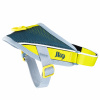 Julius-K9 Street postroj Sky Grey & Neon Lime - postroj pre psa, mestský postroj, neónovo sivý - XS