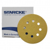 Starcke Brúsny disk P150, 125mm, 8 dier, 100ks (STARCKE P150 VELCRO SANDING DISCS 514C2/K 125mm – PERFORATED, 100pcs)
