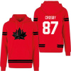 Kanada - Sidney Crosby 2026 Hokejová Mikina s kapucňou - červená XL Kanada - Sidney Crosby 2026 Hokejová Mikina s kapucňou - červená XL