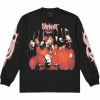 Slipknot Unisex Long Sleeve T-shirt: Spit It Out (back & Sleeve Print) (x-large) XL