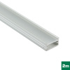 AL profil FKU22 A / Z pre LED, s plexi, 2m, elox