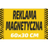 Magnetická reklama agmART 60x30 cm