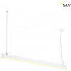 SLV 1001310 Q-LINE DALI SINGLE LED závesné svietidlo stmievateľné 1500mm biele