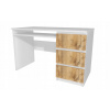 Biele fasády drevo stôl retro 120x60 cm (Biele fasády drevo stôl retro 120x60 cm)
