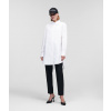 KOŠEĽA KARL LAGERFELD TUNIC LOGO SHIRT WHITE