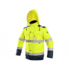 Bunda LUTON, výstražná, žlto-modrá Velikost: 4XL