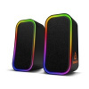 CONNECT IT Reproduktory BIOHAZARD PC, RGB, Bluetooth, 3.5mm, černé CSP-1200-BK