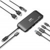 PORT CONNECT Cestovní dokovací stanice USB-C, 2×4K, 7portů, PD100W 901917