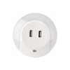 Svietidlo s pohybovým senzorom LED IMMAX + USB nabíjačka ...